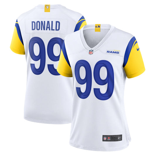 Aaron Donald Los Angeles Rams Nike Women's Player Jersey - White